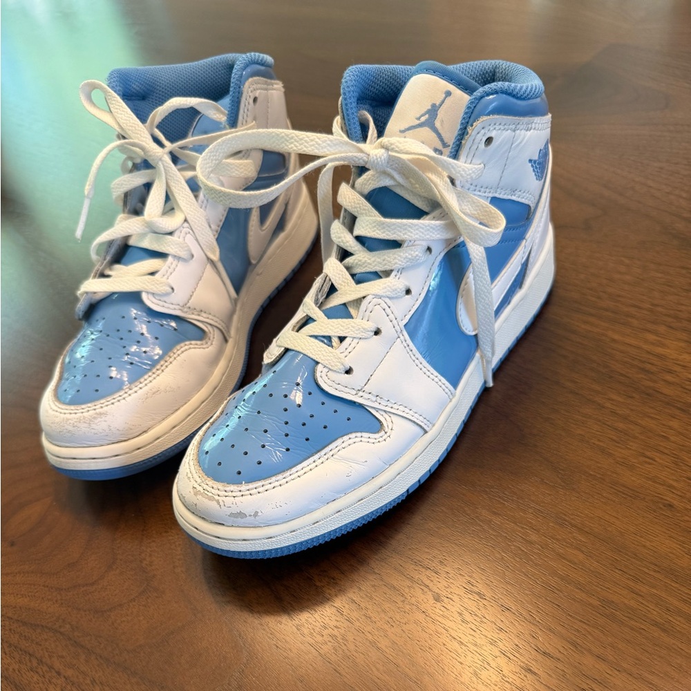 Nike Air Jordan Sky Blue and white Sneakers